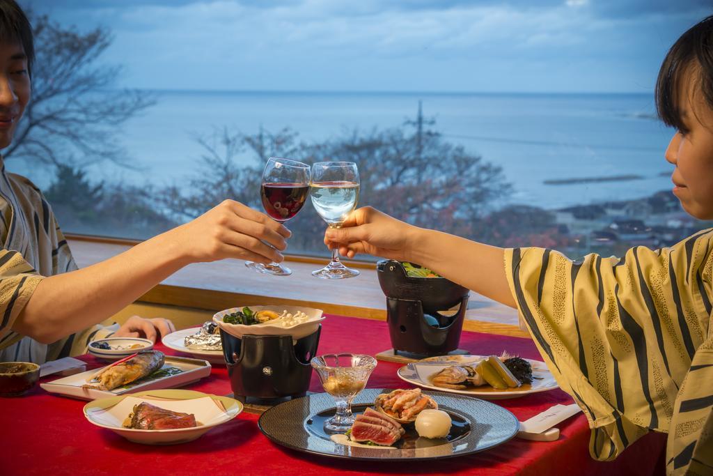 Monzen View Sunset Hotell Wajima Exteriör bild